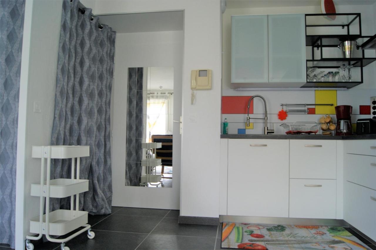 Ferienwohnung Victoria-T2-41M2-Balcon, Wifi, Linge, Produits, Menage Inclus Reims Exterior foto